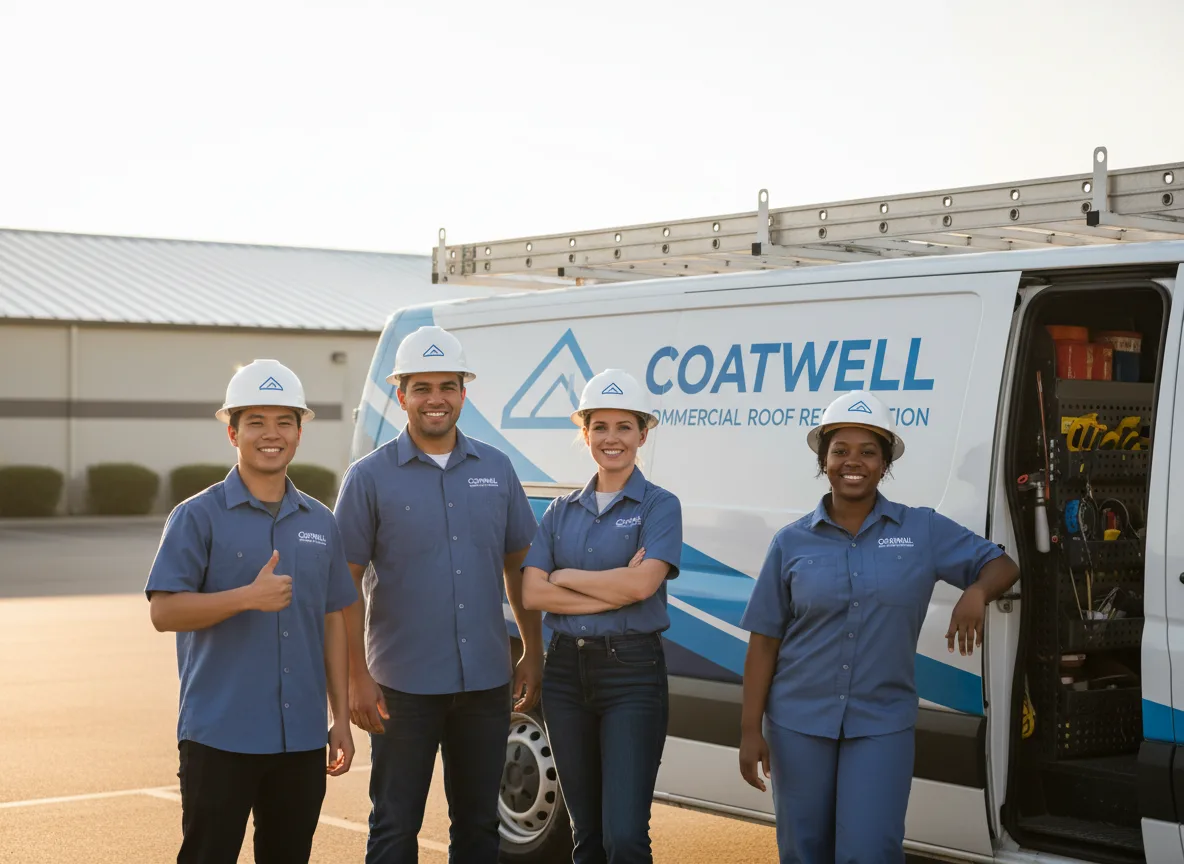 Commercial roof coating company in Caddo Mills, TX
